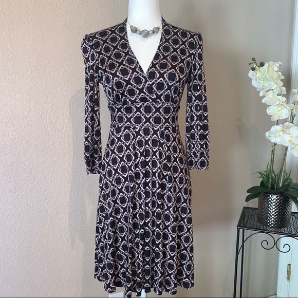 Banana Republic Dresses & Skirts - Banana Republic navy blue and gray dress size s